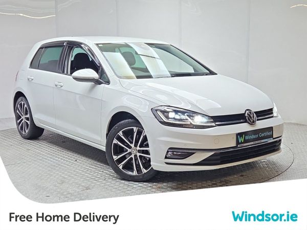 Volkswagen Golf Hatchback, Petrol, 2020, White