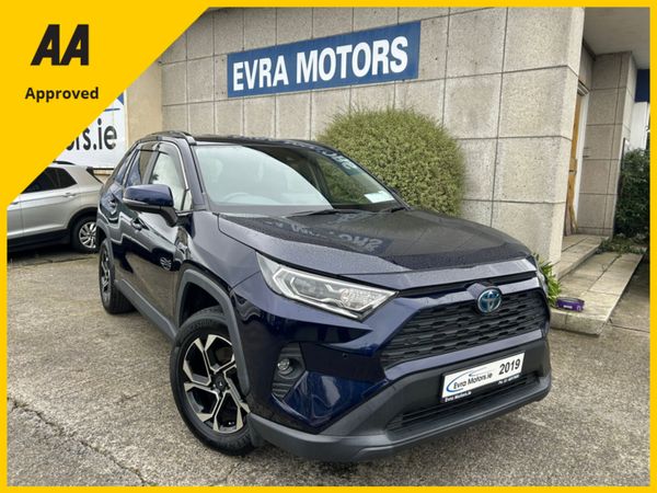 Toyota RAV4 SUV, Petrol Hybrid, 2019, Blue