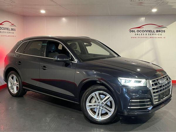 Audi Q5 Estate, Petrol Hybrid, 2020, Blue