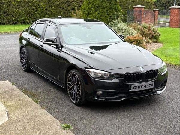 BMW 3-Series Saloon, Diesel, 2016, Black