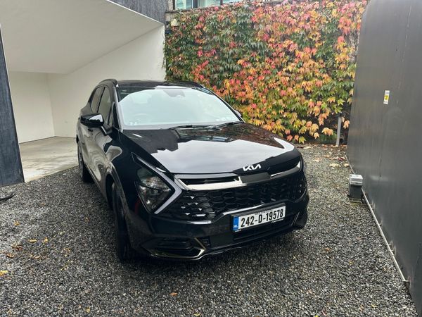 Kia Sportage SUV, Petrol Hybrid, 2024, Black