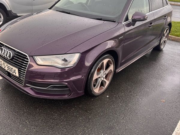 Audi A3 Hatchback, Petrol Plug-in Hybrid, 2016, Purple