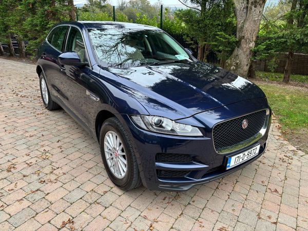 Jaguar F-Pace SUV, Diesel, 2017, Blue