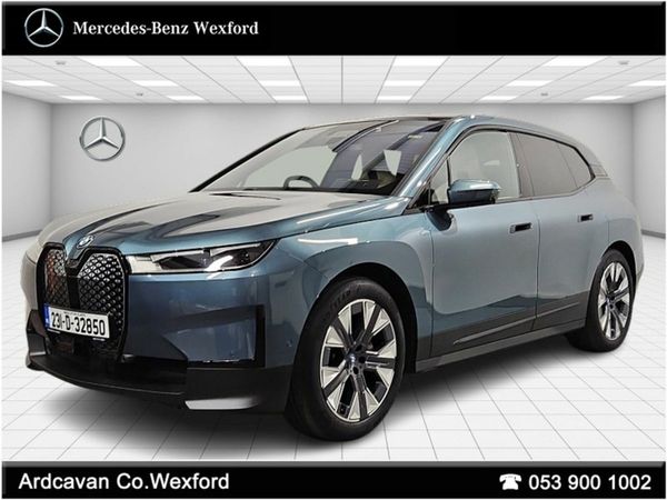 BMW iX SUV, Electric, 2023, Blue