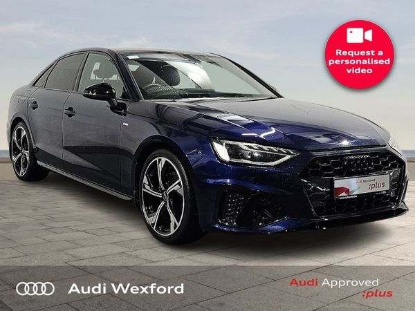Audi A4 Saloon, Diesel, 2024, Blue