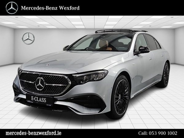 Mercedes-Benz E-Class Saloon, Diesel Plug-in Hybrid, 2026, Silver