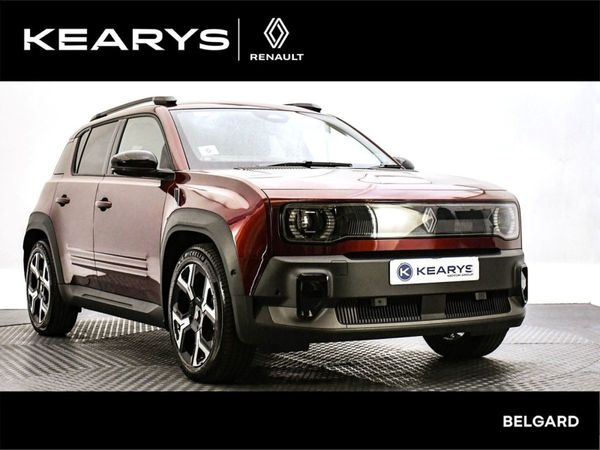 Renault 4 Crossover, Electric, 2026, Red