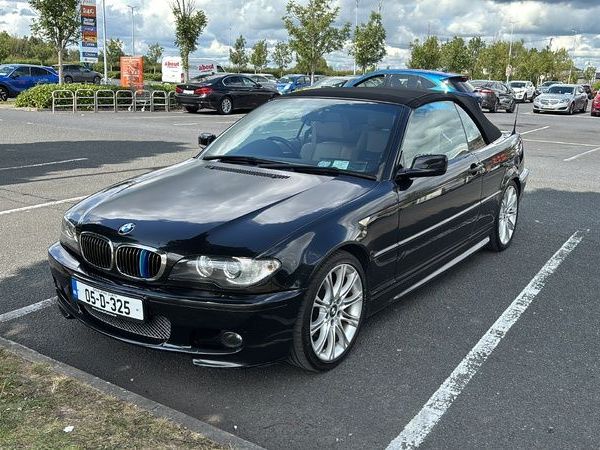 BMW 3-Series Convertible, Petrol, 2005, Black