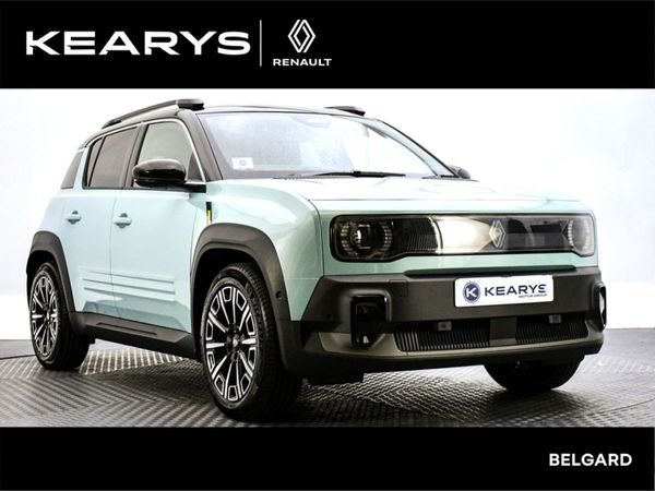 Renault 4 Crossover, Electric, 2026, Green