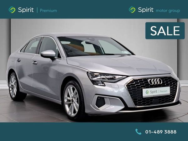 Audi A3 Saloon, Petrol, 2021, Silver