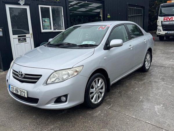 Toyota Corolla Saloon, Petrol, 2007, Silver
