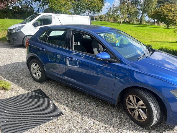 Volkswagen Polo Hatchback, Petrol, 2019, Blue
