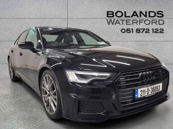 Audi A6 Saloon, Diesel, 2021, Black