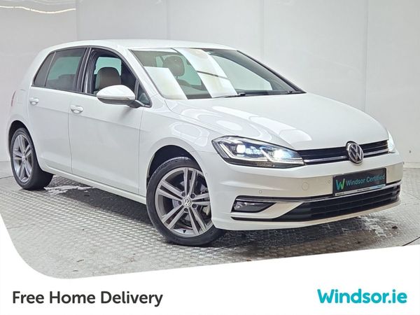 Volkswagen Golf Hatchback, Petrol, 2020, White