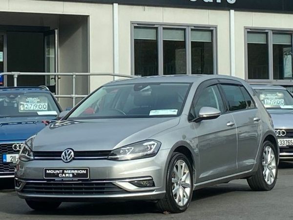 Volkswagen Golf Hatchback, Petrol, 2018, Silver