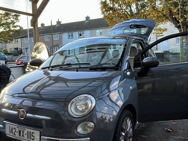 Fiat 500 Hatchback, Petrol, 2014, Grey