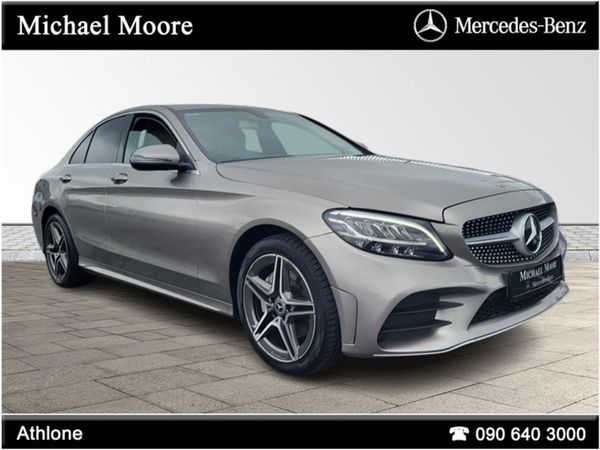 Mercedes-Benz C-Class Saloon, Petrol, 2020, Silver