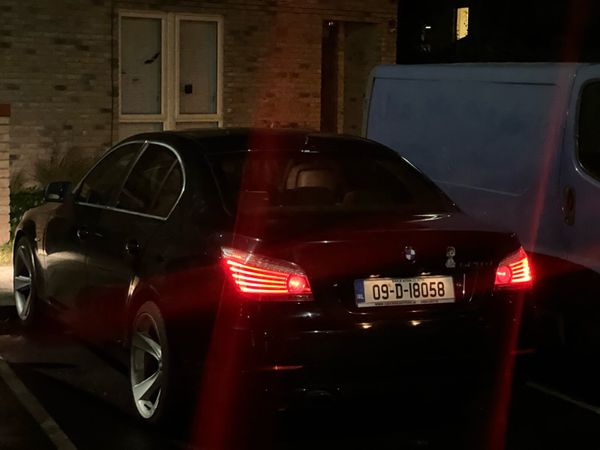 BMW 5-Series Saloon, Diesel, 2009, Black
