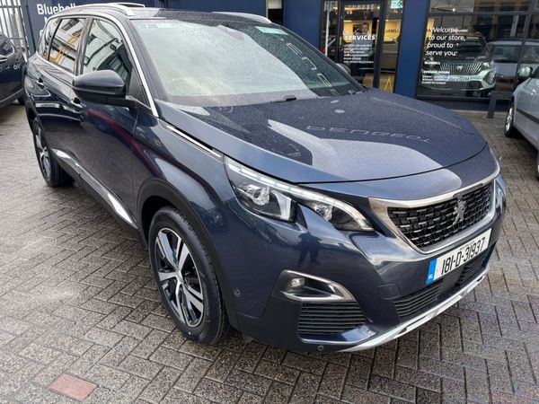 Peugeot 5008 MPV, Diesel, 2018, Blue