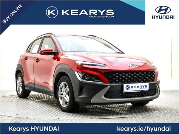 Hyundai KONA Crossover, Petrol, 2022, Red
