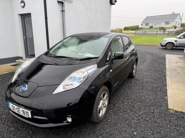 Nissan Leaf Hatchback, Electric, 2013, Black