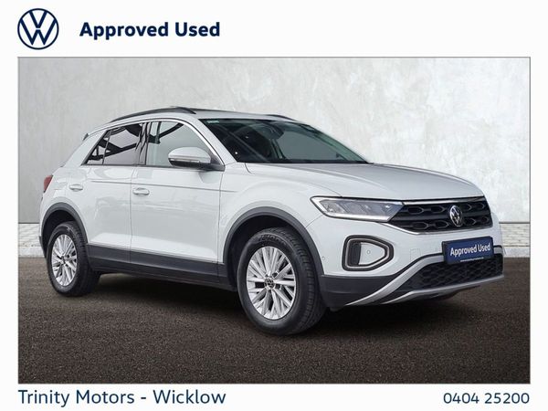 Volkswagen T-Roc SUV, Petrol, 2022, White