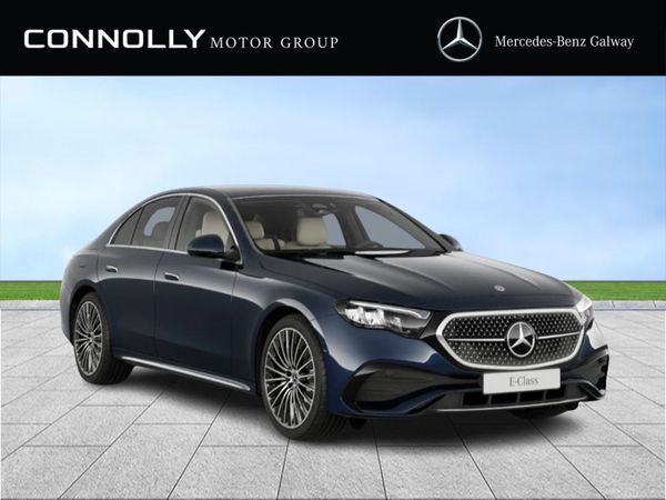 Mercedes-Benz E-Class Saloon, Diesel Plug-in Hybrid, 2026, Blue