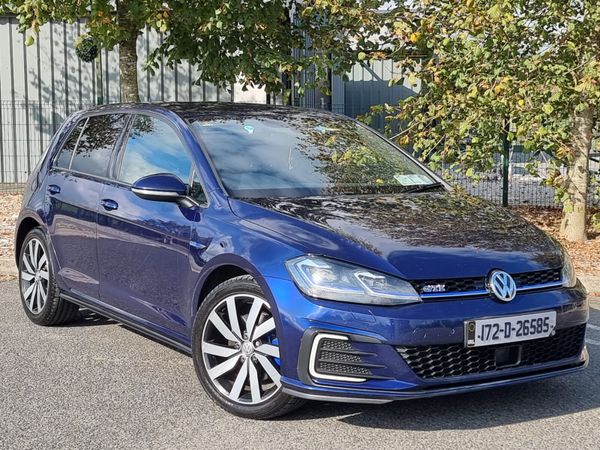 Volkswagen Golf Hatchback, Petrol Plug-in Hybrid, 2017, Blue