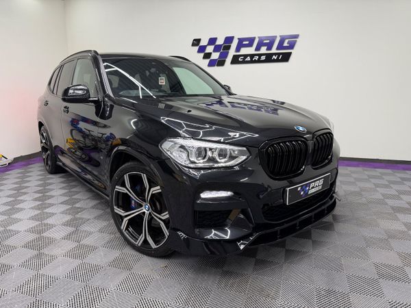 BMW X3 SUV, Petrol Hybrid, 2021, Black