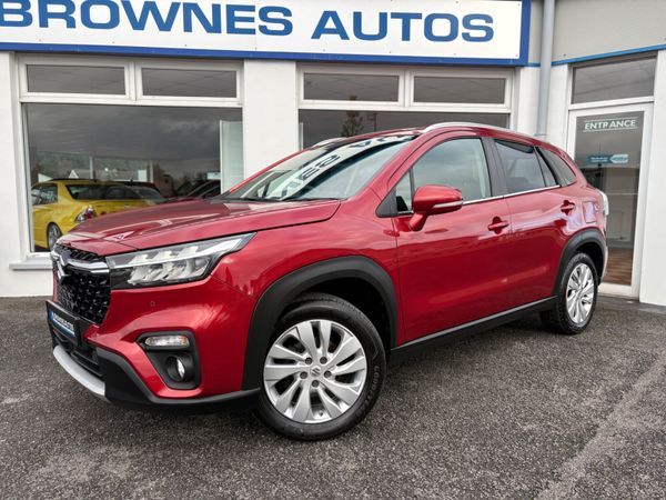 Suzuki SX4 S-Cross SUV, Petrol Hybrid, 2023, Red
