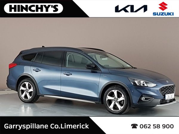 Ford Focus Estate, Petrol Hybrid, 2021, Blue