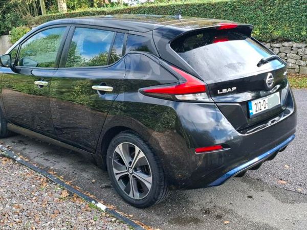 Nissan Leaf Hatchback, Electric, 2021, Black