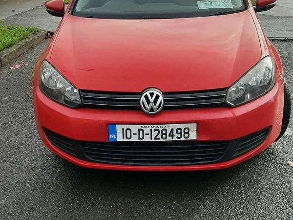 Volkswagen Golf Hatchback, Diesel, 2010, Red