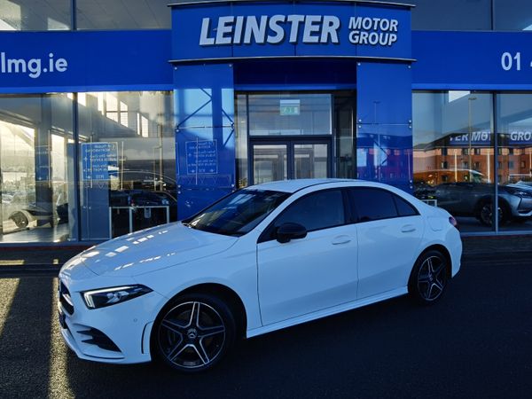 Mercedes-Benz A-Class Saloon, Petrol Plug-in Hybrid, 2022, White
