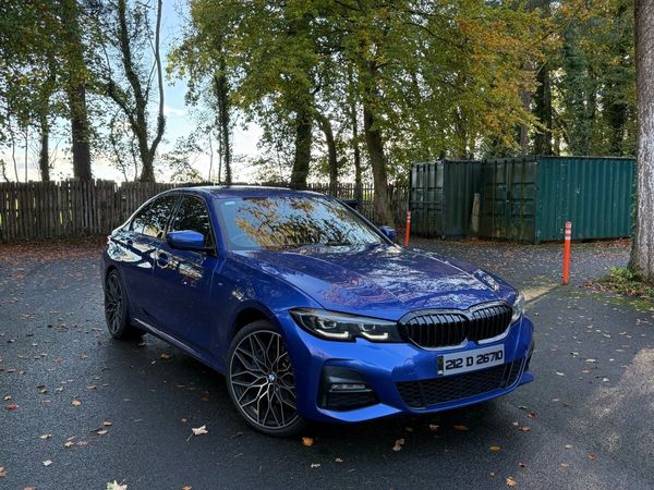 BMW 3-Series Saloon, Petrol Plug-in Hybrid, 2021, Blue