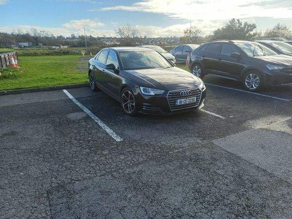 Audi A4 Saloon, Diesel, 2018, Black