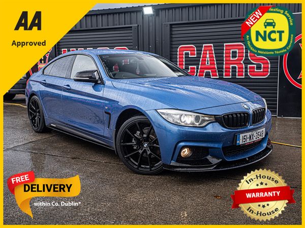BMW 4-Series Coupe, Diesel, 2015, Blue