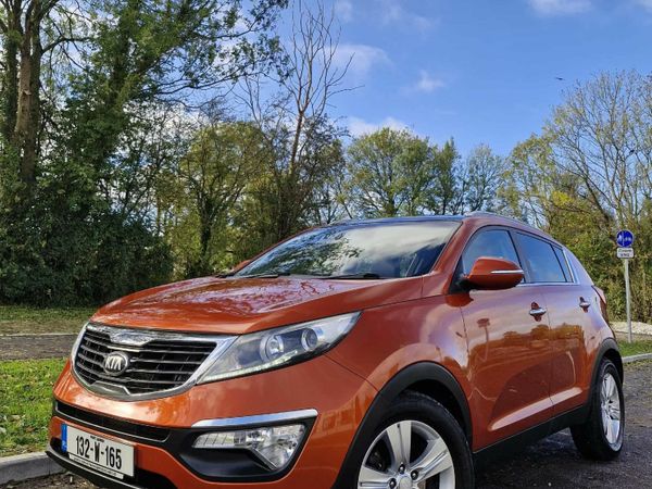 Kia Sportage SUV, Diesel, 2013, Orange