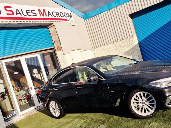 BMW 5-Series Saloon, Diesel, 2018, Black