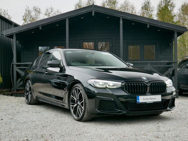 BMW 5-Series Saloon, Diesel, 2021, Black