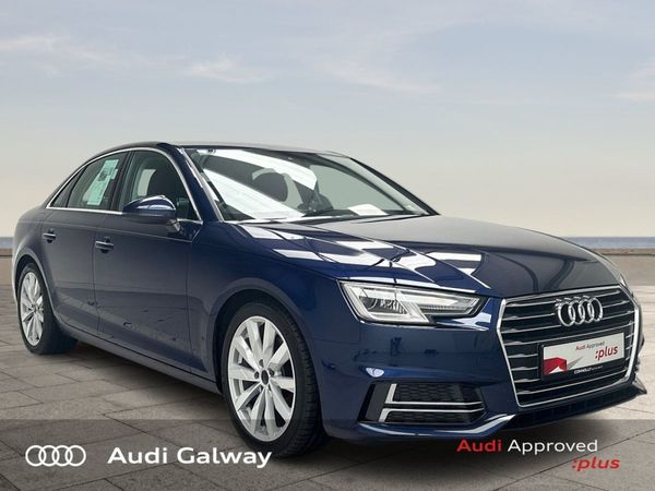 Audi A4 Saloon, Diesel, 2019, Blue