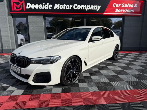 BMW 5-Series Saloon, Diesel, 2021, White
