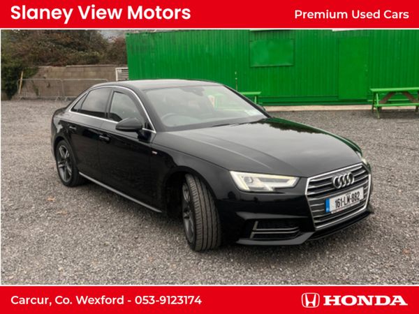 Audi A4 Saloon, Diesel, 2016, Black