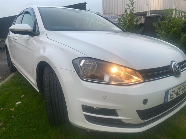 Volkswagen Golf Hatchback, Diesel, 2015, White