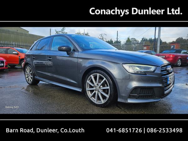 Audi A3 Hatchback, Diesel, 2017, Grey