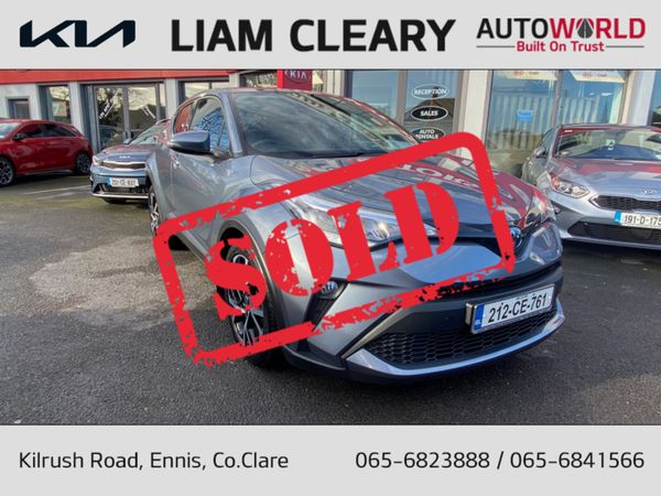 Toyota C-HR Hatchback, Petrol Hybrid, 2021, Grey