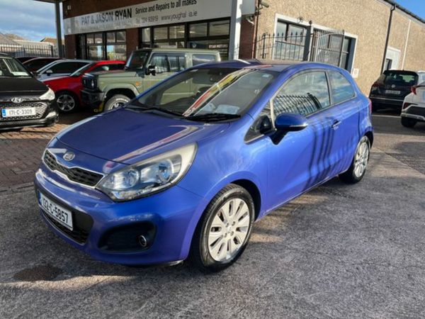Kia Rio Hatchback, Petrol, 2013, Blue
