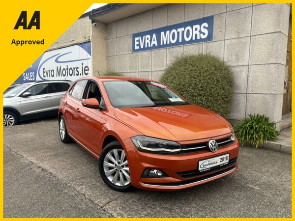Volkswagen Polo Hatchback, Petrol, 2018, Orange