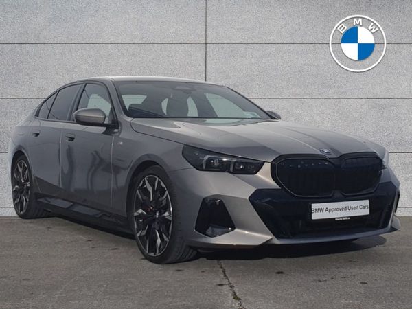 BMW 5-Series Saloon, Petrol Plug-in Hybrid, 2025, Grey
