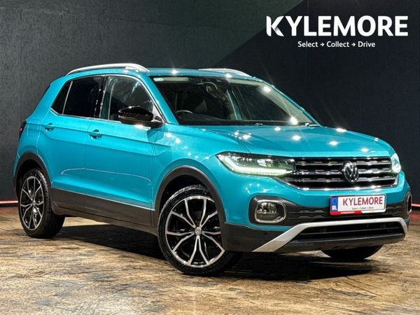 Volkswagen T-Cross SUV, Petrol, 2020, Blue